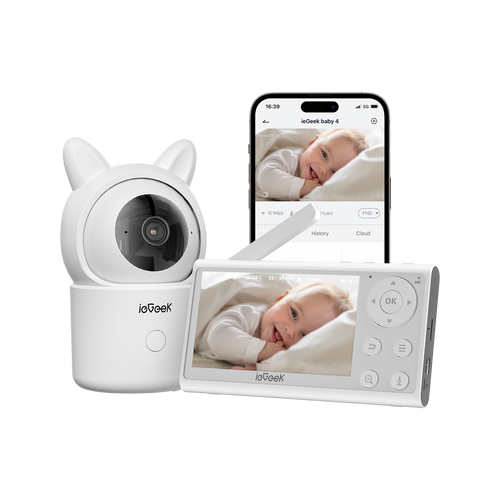 ieGeek Vigilabebés con cámara Baby 4