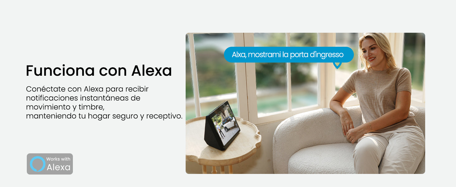 Compatible con Alexa
