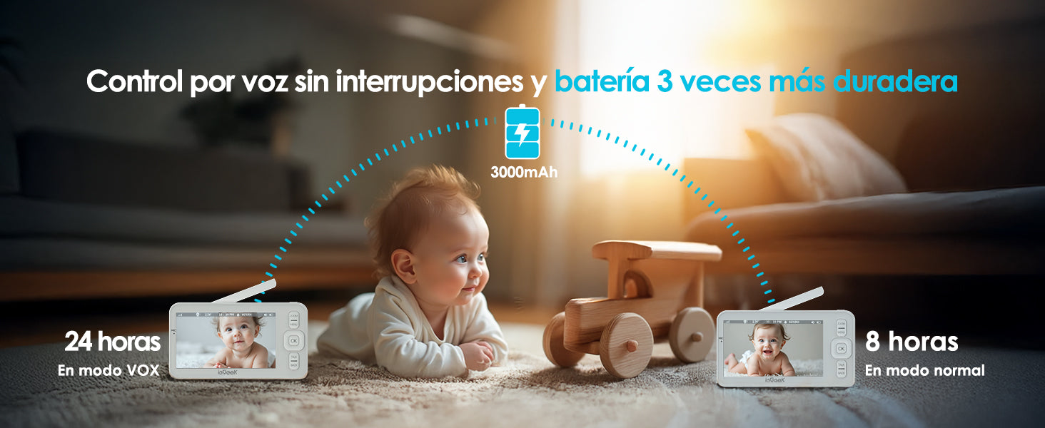 Batería duradera