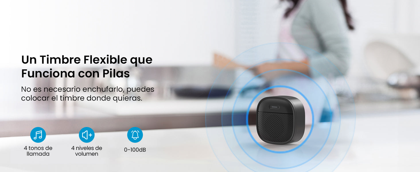 Timbre a batería