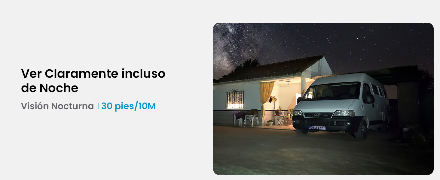 Visión nocturna de 10 m