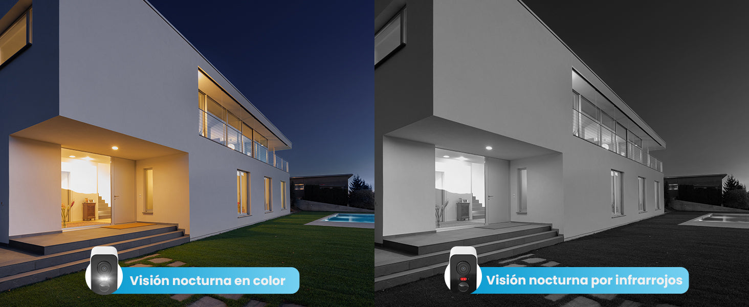 Visión en color de 15 m