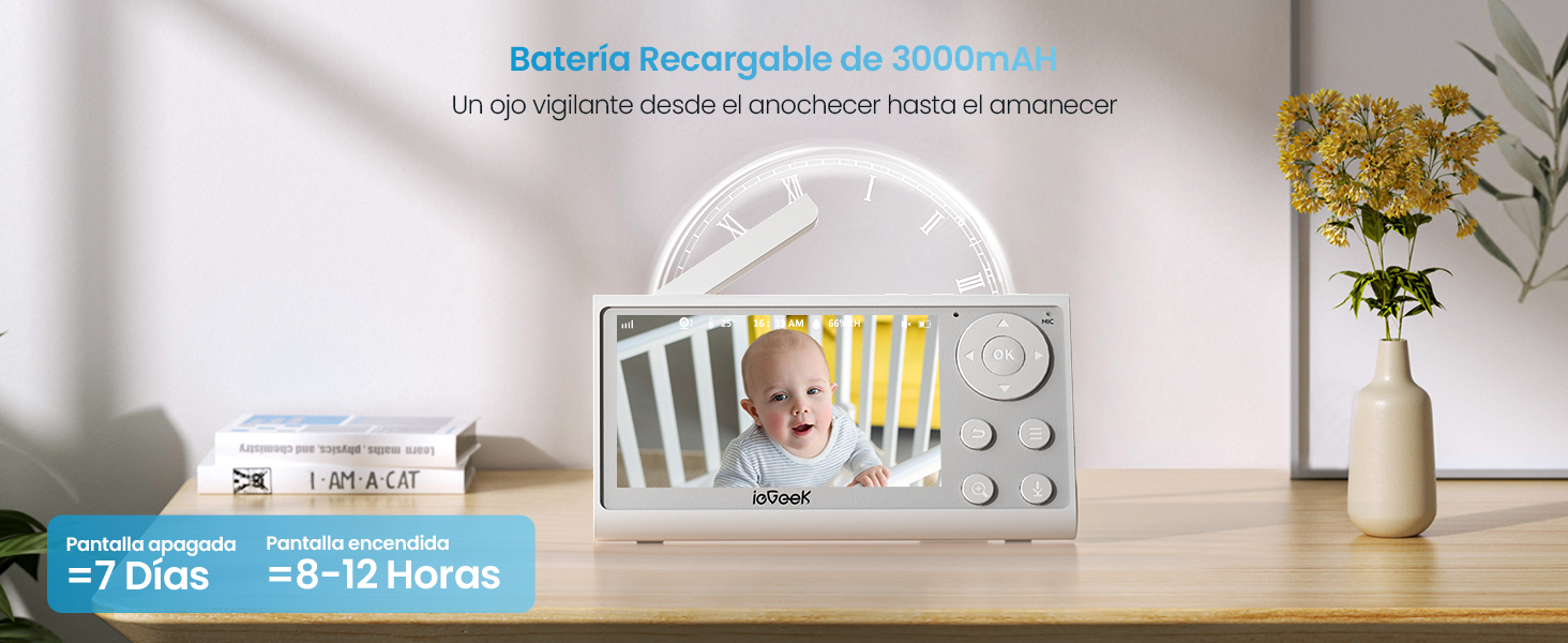 Batería duradera
