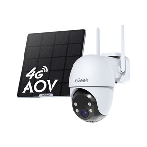 ieGeek Cámara de seguridad 4G 24/7 AOV ZY-G4
