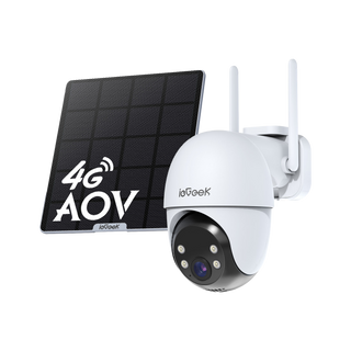 ieGeek Cámara de seguridad 4G 24/7 AOV ZY-G4