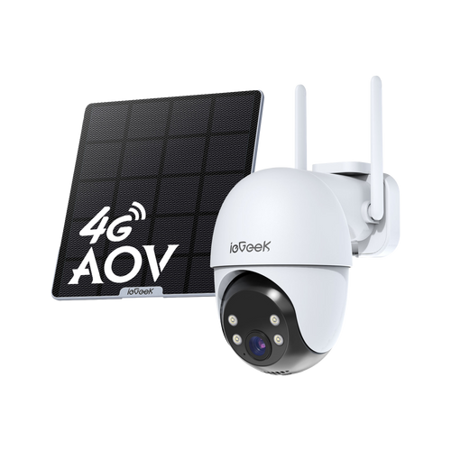 ieGeek Cámara de seguridad 4G 24/7 AOV ZY-G4