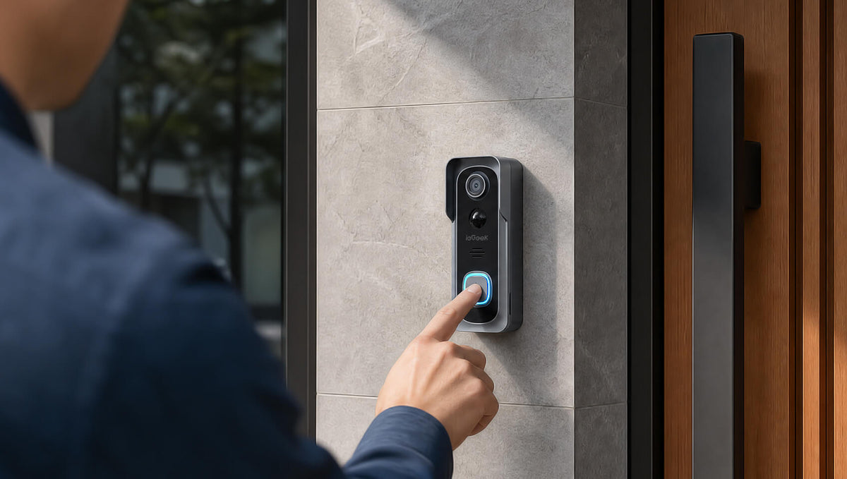 Seguridad para el frente de la casa y la puerta