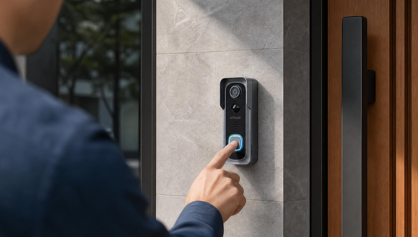 Seguridad para el frente de la casa y la puerta