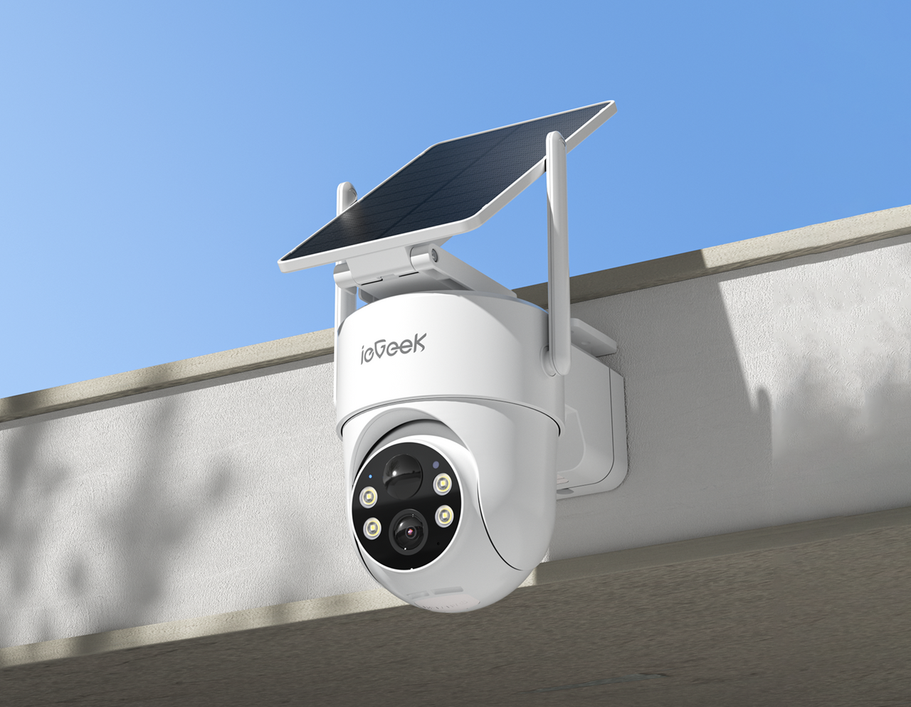ieGeek Cámara de seguridad solar S5