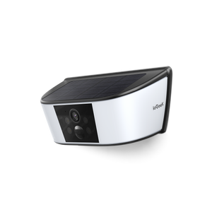 ieGeek Cámara solar con luz de pared S4