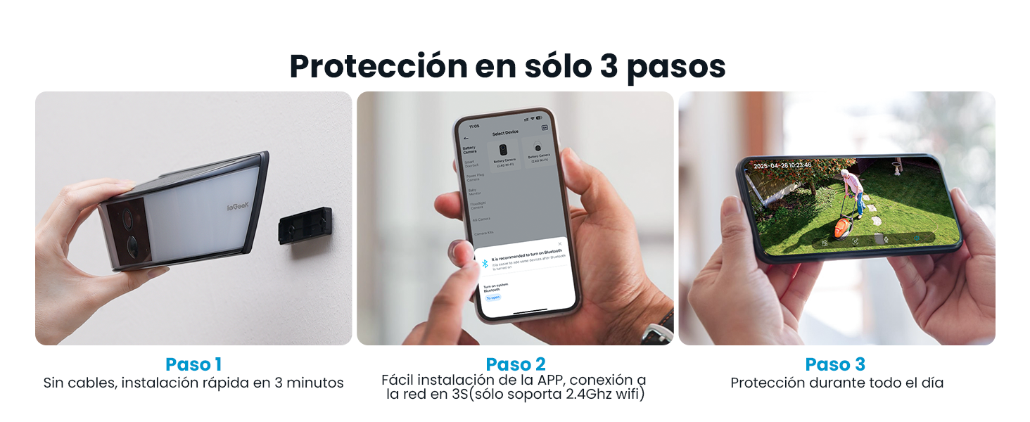 Instalación en 3 pasos