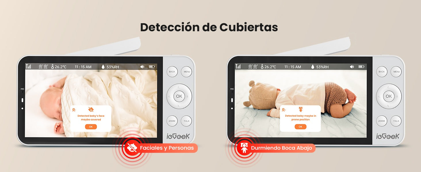 Alerta por rostro cubierto