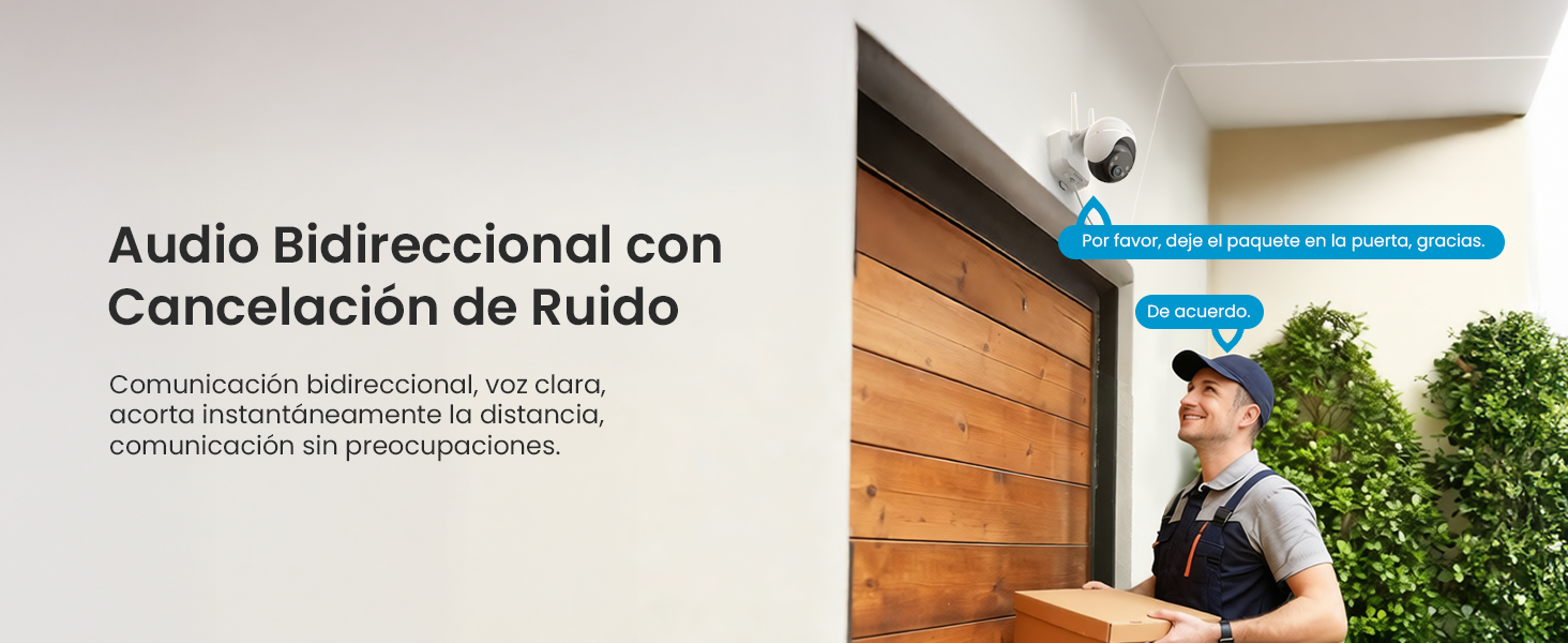 Audio con cancelación de ruido